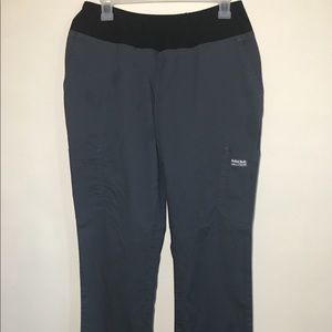 Butter-Soft Stretch Scrubs in Dark Grey - Size MP